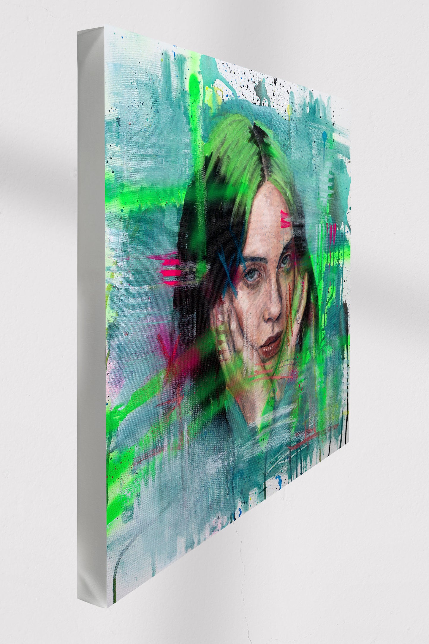 Billie Eilish | ORIGINAL Hand Oil Painting