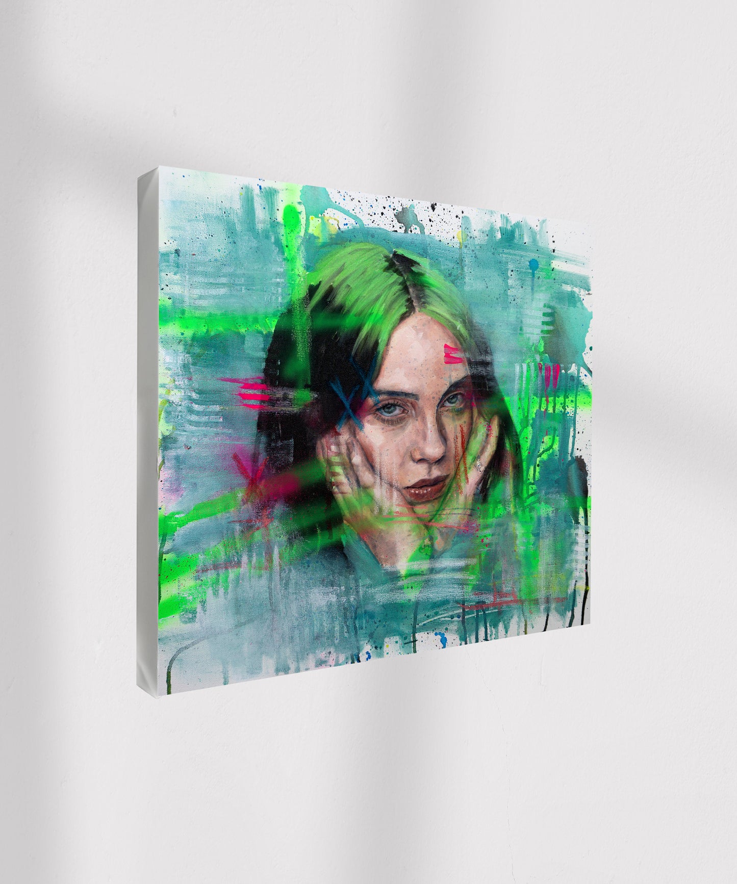 Billie Eilish | ORIGINAL Hand Oil Painting