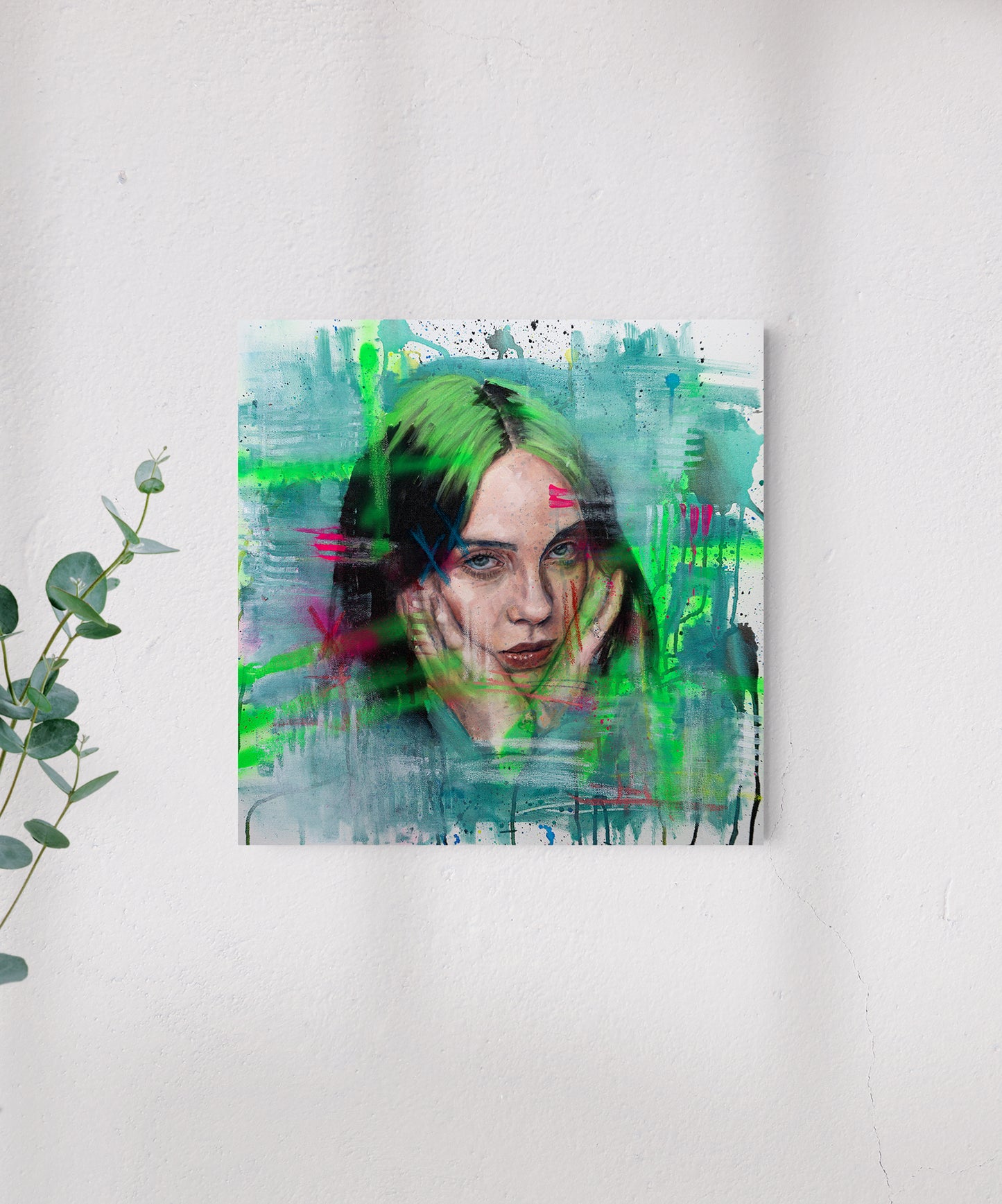 Billie Eilish | ORIGINAL Hand Oil Painting
