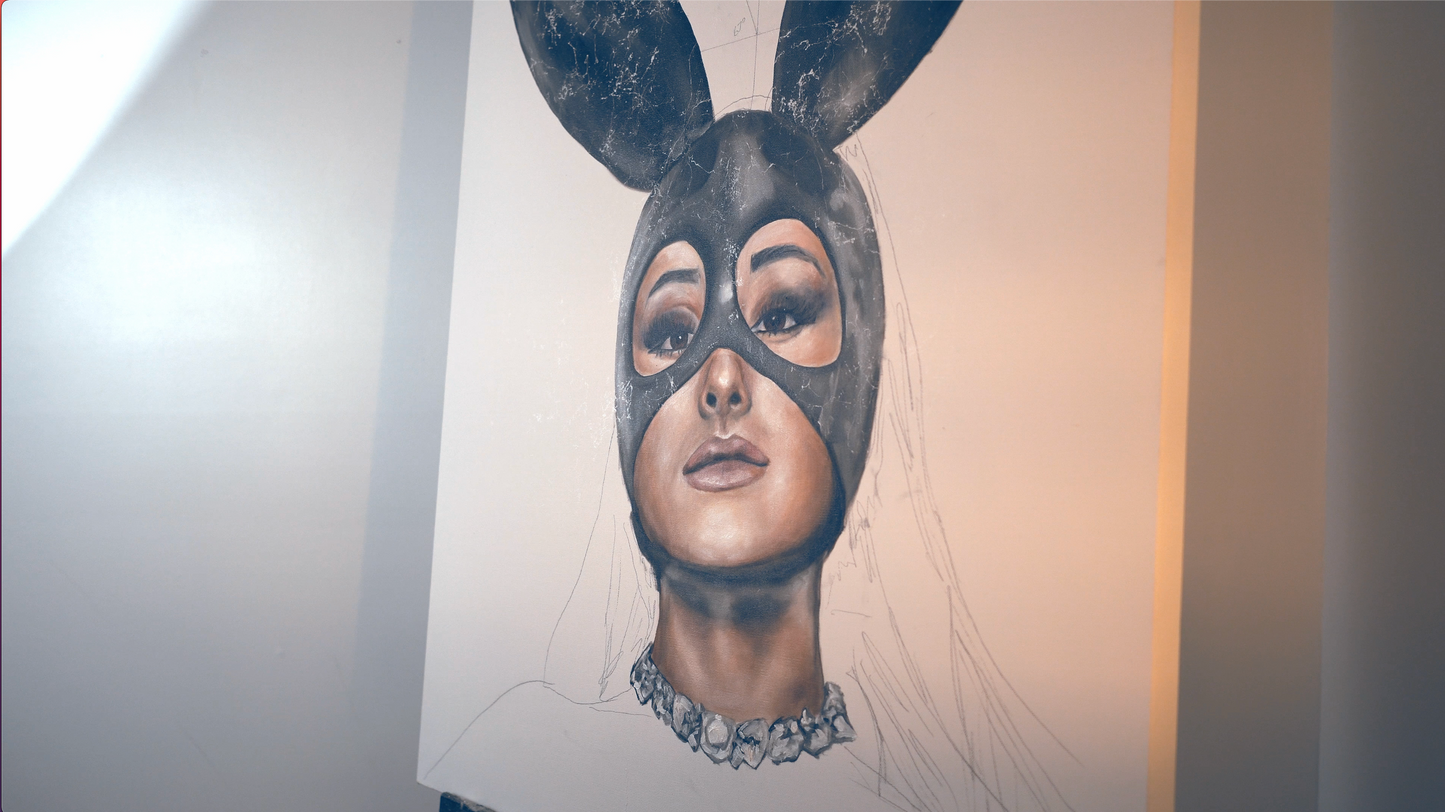 Ariana Grande ORIGINAL Oil Painting