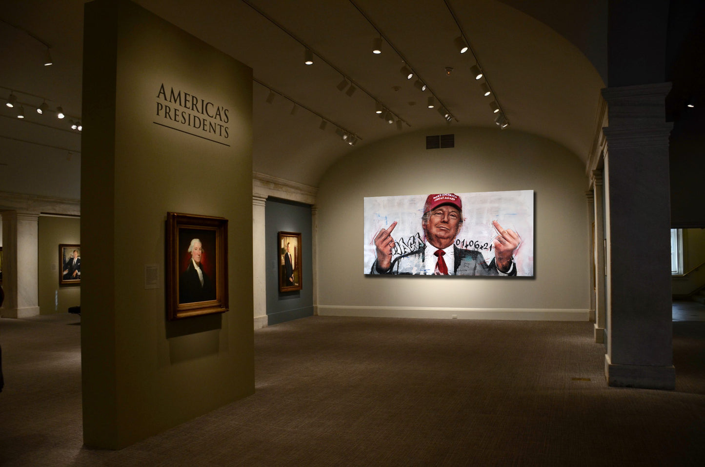 Donald Trump ORIGINAL Oil Painting