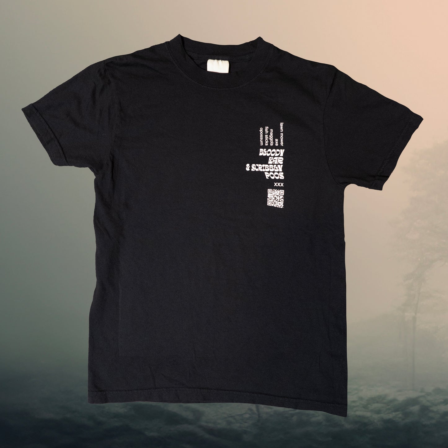 The Official Bloody Ear & Scribbly Poo T-Shirt